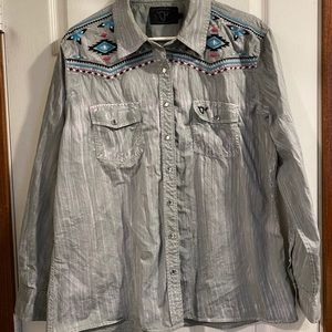 Cowgirl Hardware snap shirt